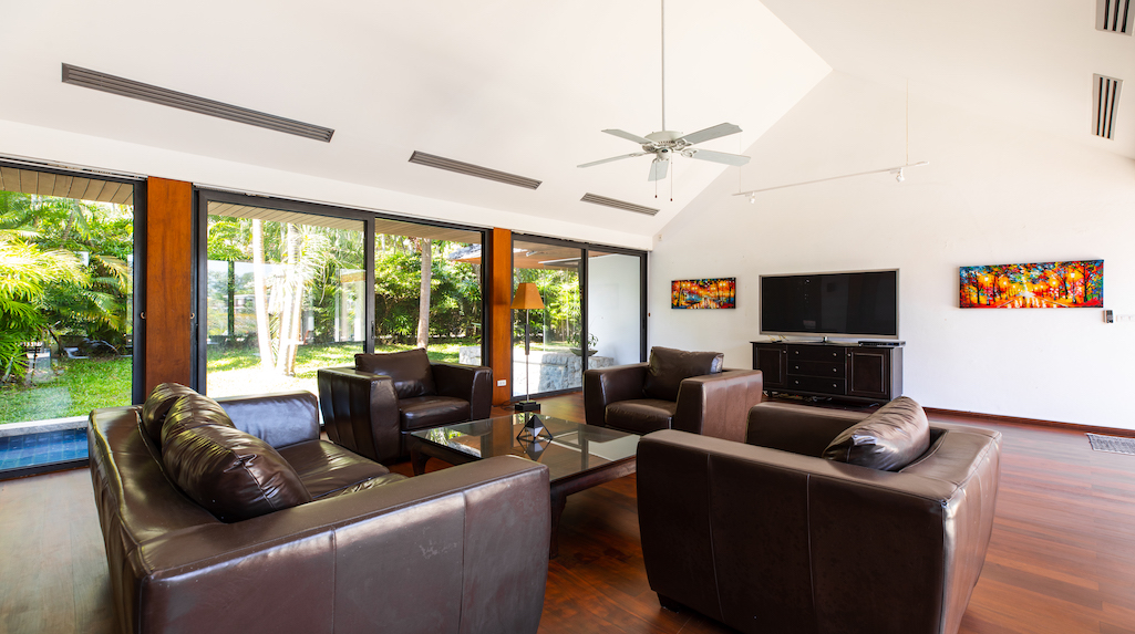Interior view of Recently Renovated 4-Bedroom Rawai Buri Villa for Sale - 250m from Beach