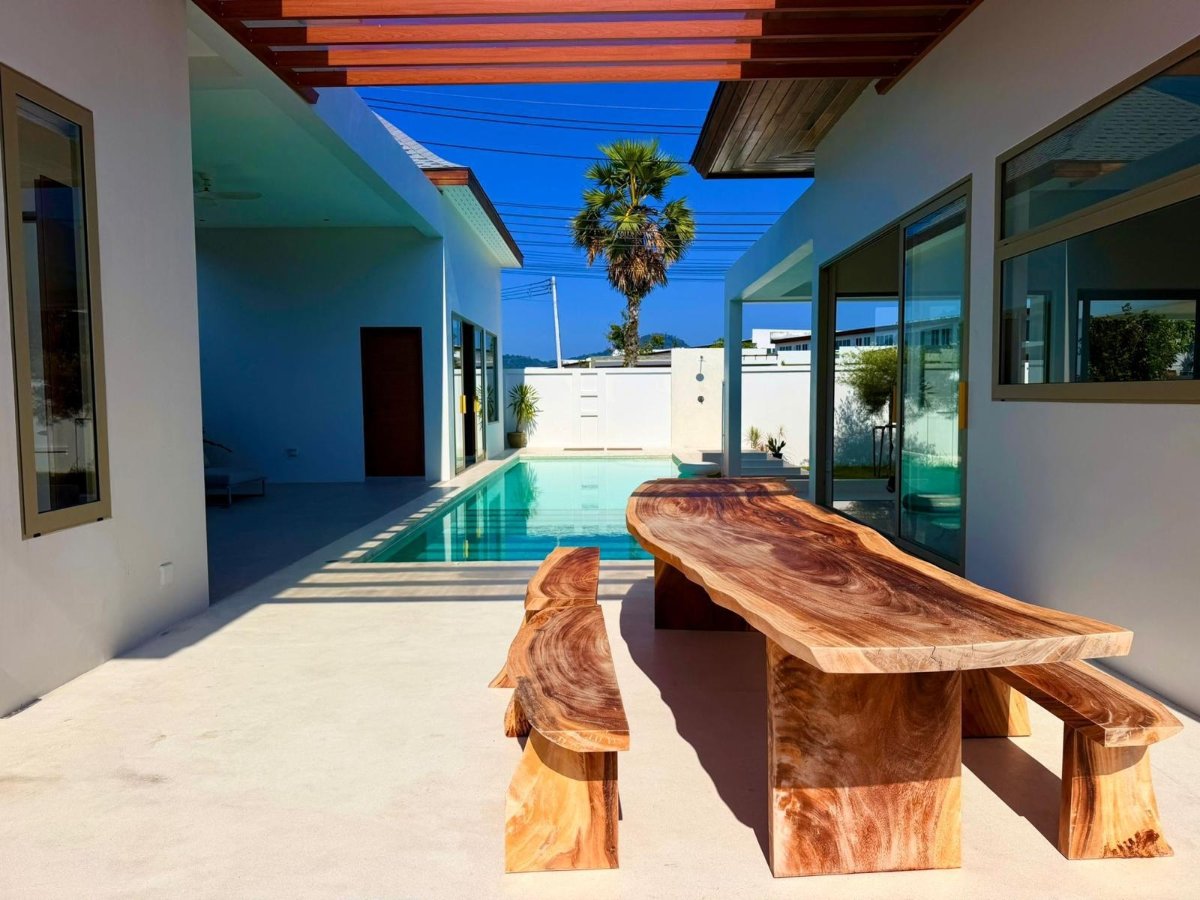 Interior view of Ready-to-move-in 4-Bedroom Ananda Lake View, Thalang Villa for Sale