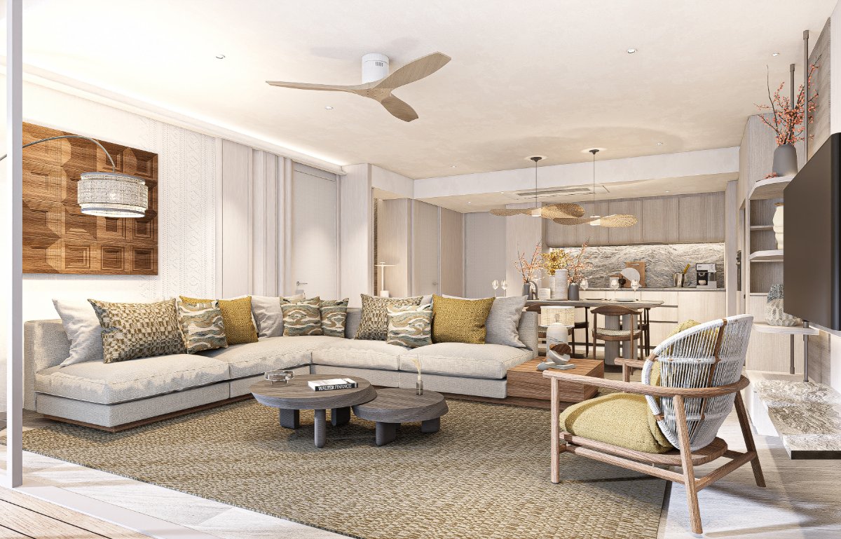 Interior view of Two Bedroom Condo for Sale at Bellaguna Lake Residences Lotus