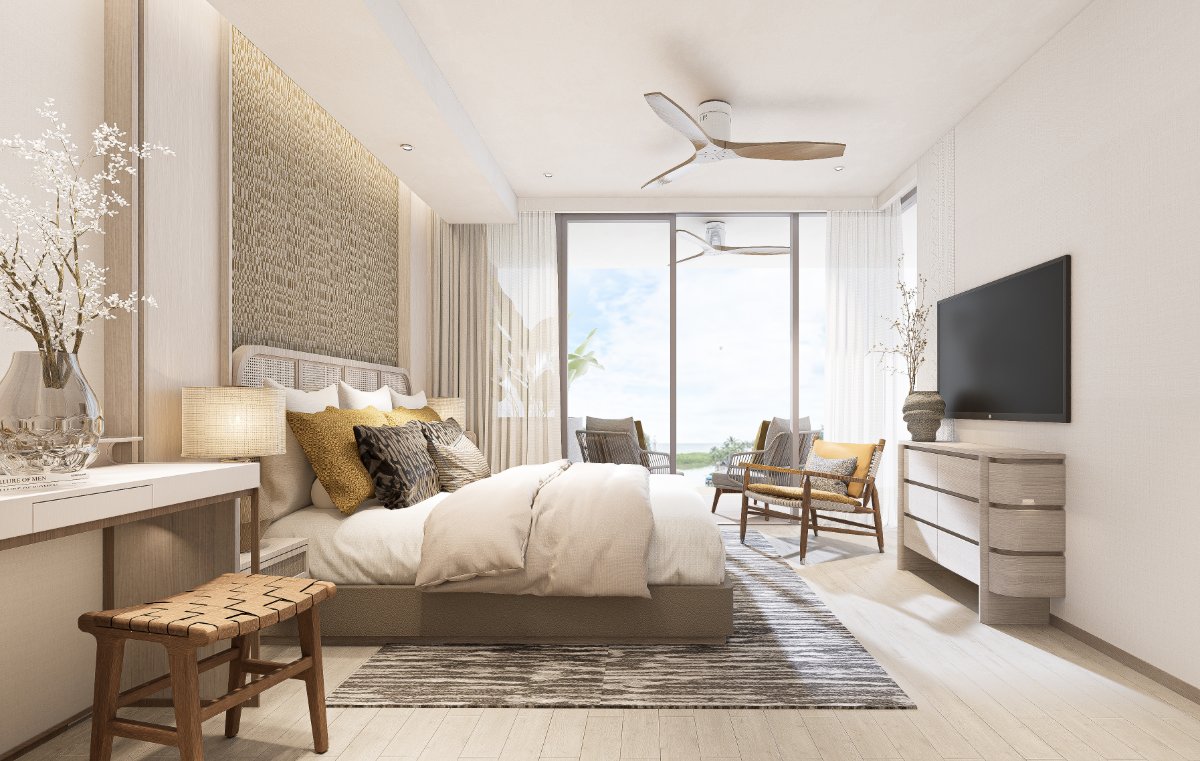 Interior view of One Bedroom Large Condo for Sale at Bellaguna Lake Residences Lotus