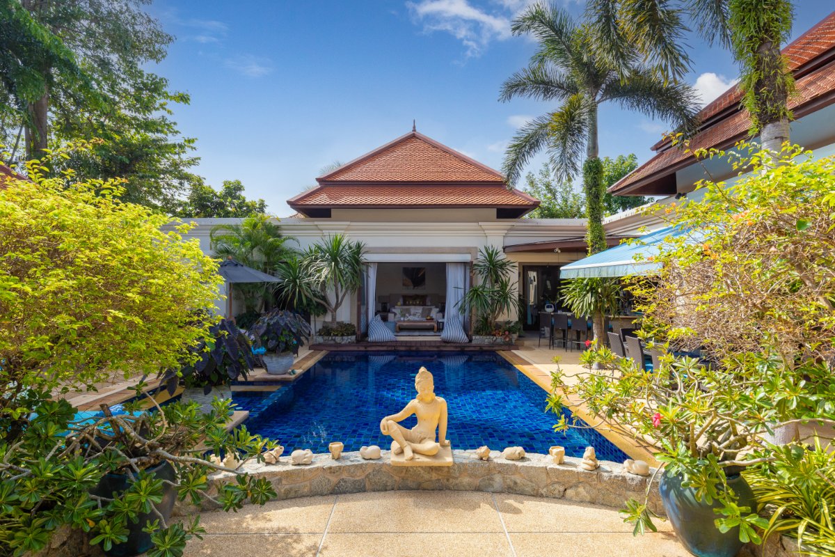 Interior view of Private 4-Bedroom Laguna Sai Taan Gardens Villa with Generous Land Plot - Phuket Villa for Sale
