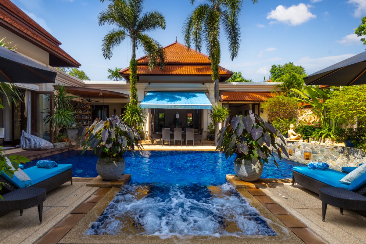 Interior view of Private 4-Bedroom Laguna Sai Taan Gardens Villa with Generous Land Plot - Phuket Villa for Sale