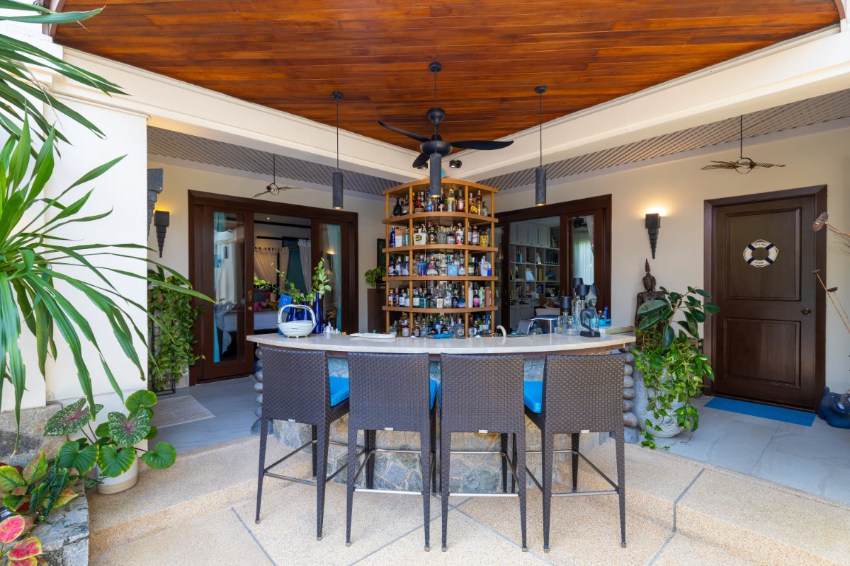 Interior view of Private 4-Bedroom Laguna Sai Taan Gardens Villa with Generous Land Plot - Phuket Villa for Sale