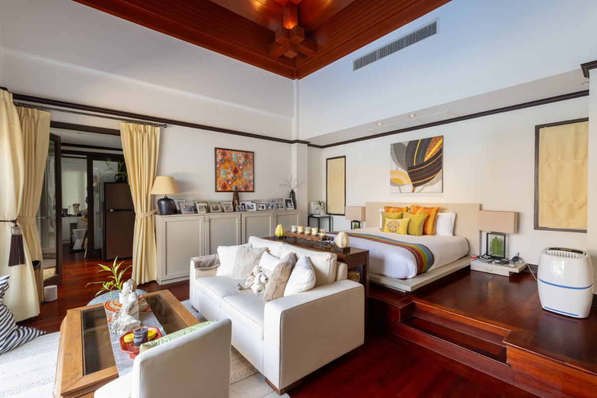 Interior view of Private 4-Bedroom Laguna Sai Taan Gardens Villa with Generous Land Plot - Phuket Villa for Sale