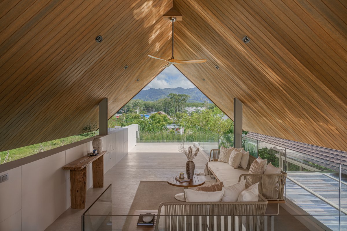 Interior view of 3-Bedroom Pool Villa for Sale in Ansaya, Cherngtalay