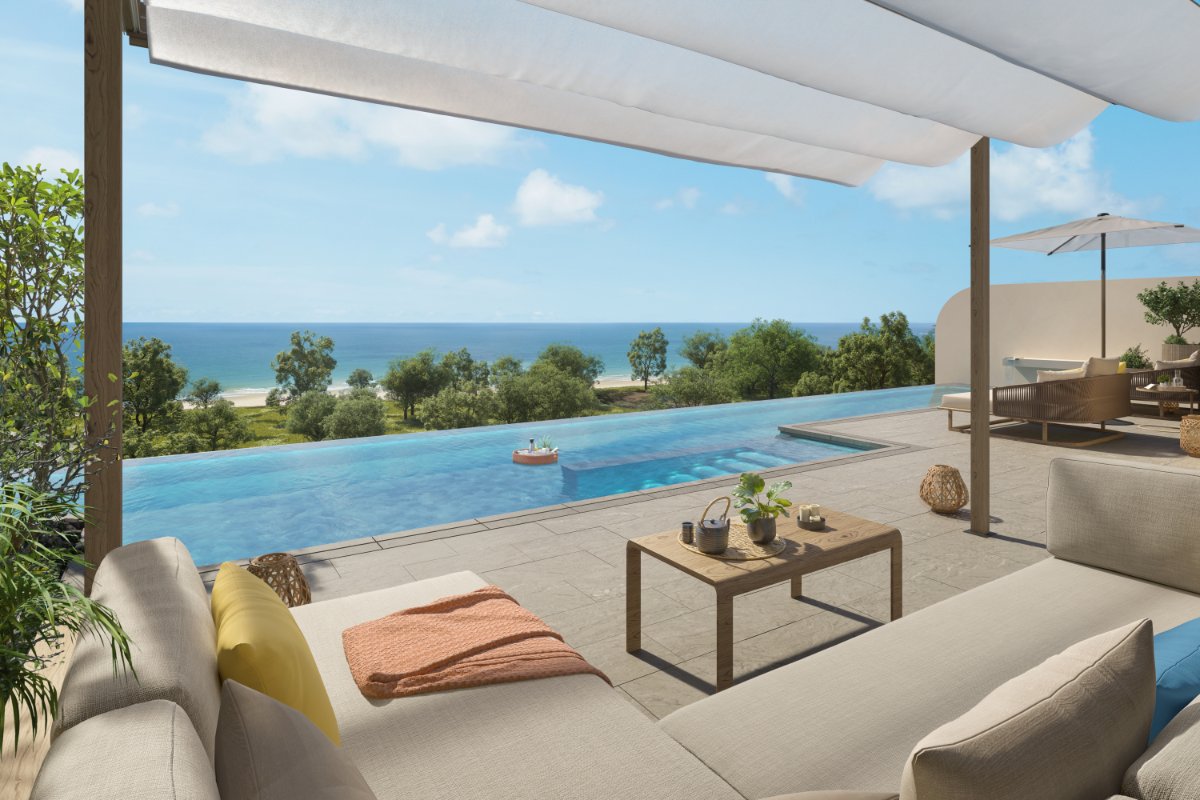 Interior view of 3 Bedroom Foreign Freehold Penthouse for Sale at Laguna Bayside Beach Residences