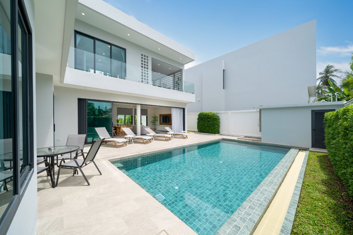 Interior view of 4 Bedroom Private Shelly Villa for Sale in Rawai