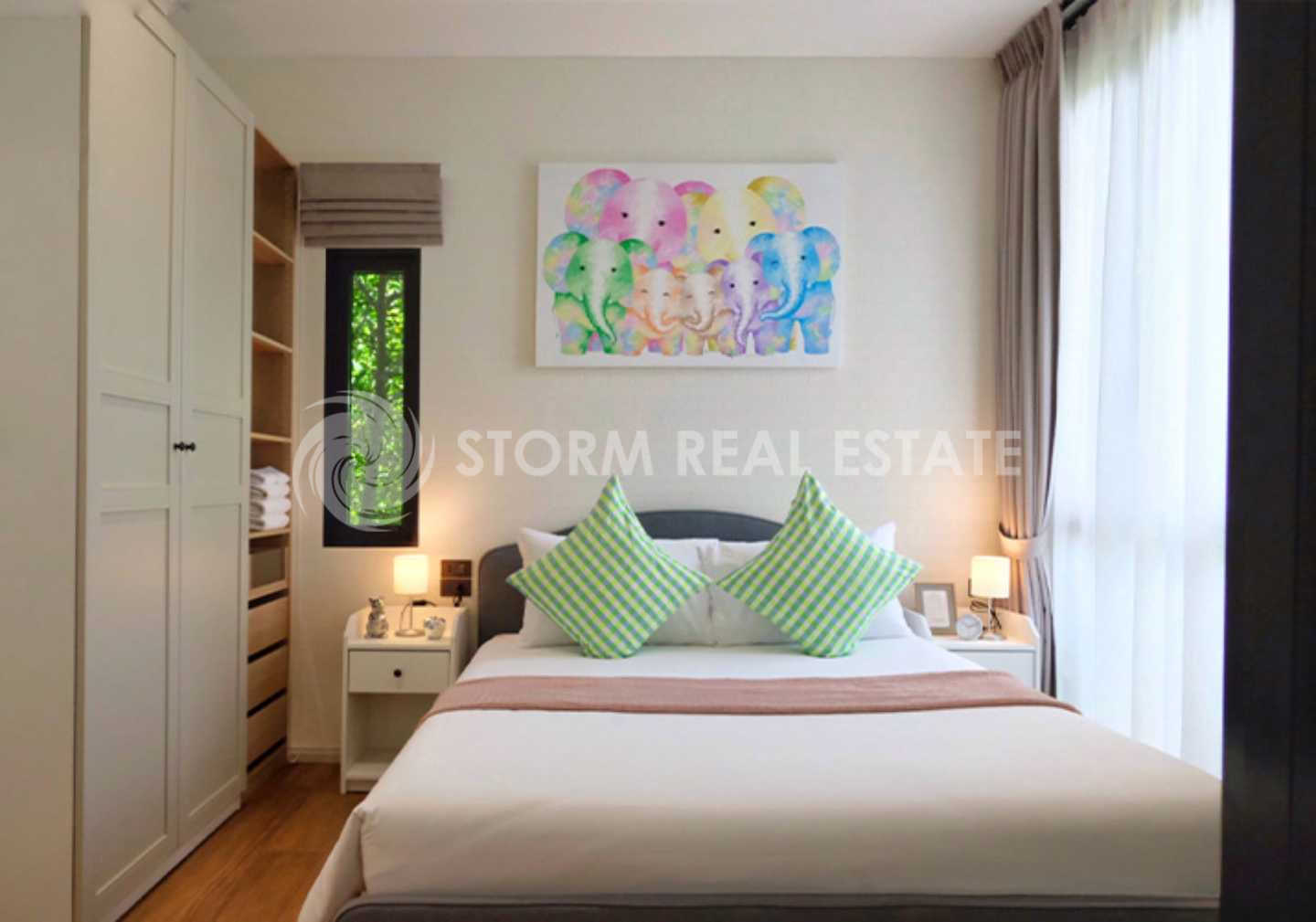 Interior view of 1 Bedroom Condo for Sale from Private owner at The Title Halo, NaiYang