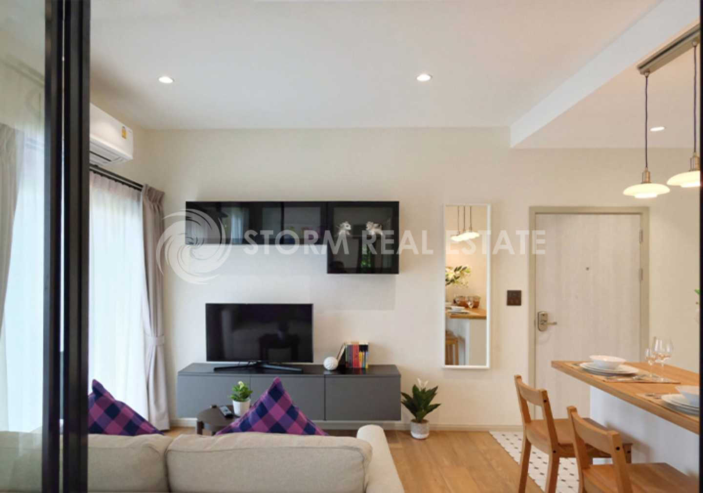 Interior view of 1 Bedroom Condo for Sale from Private owner at The Title Halo, NaiYang