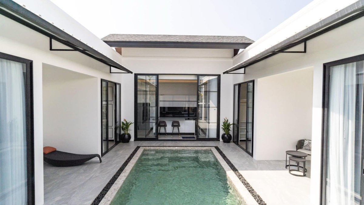 Interior view of 3-Bedroom Baan Suan Neramit 5, Si Sunthon Phuket Villa for Sale