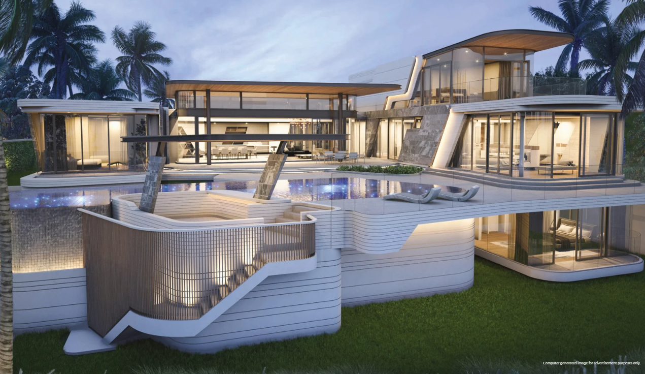 Interior view of 4 Bedroom Sea View Botanica Ocean Valley Kamala Villa for Sale - Type B