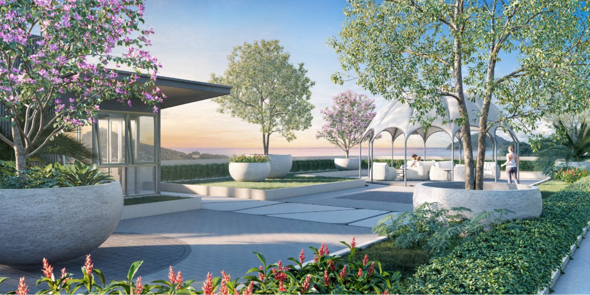 Interior view of Large 2 Bedroom Apartment at Saint Tropez Condo for Sale