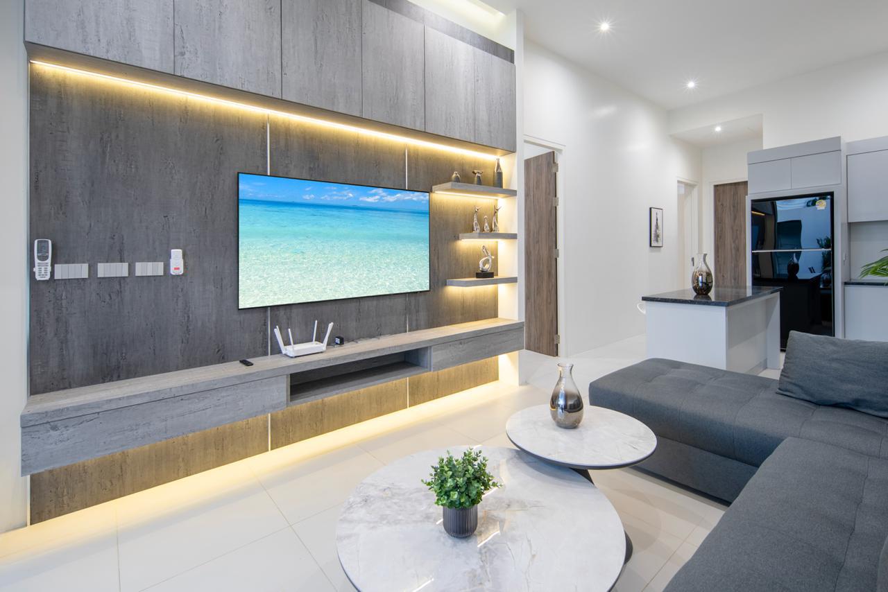 Interior view of 3 Bedroom Private Pool Villa for Sale in Thalang