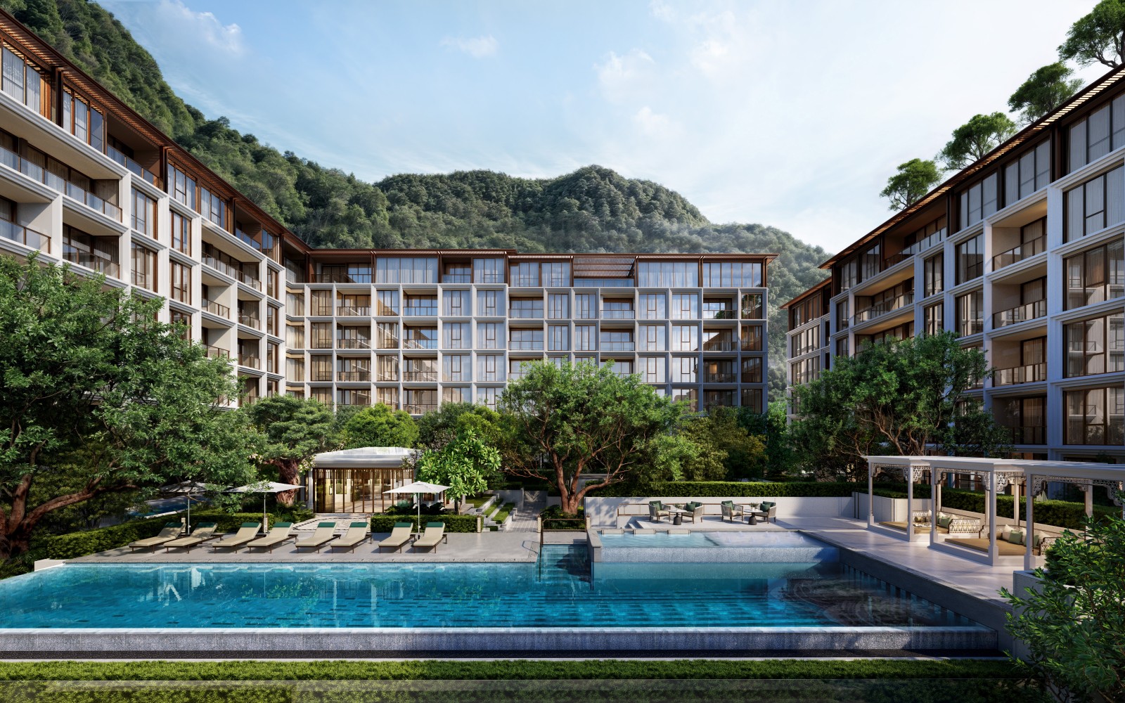 Interior view of Large One Bedroom Apartment for Sale at Intercontinental Residence Phuket, Kamala Beach