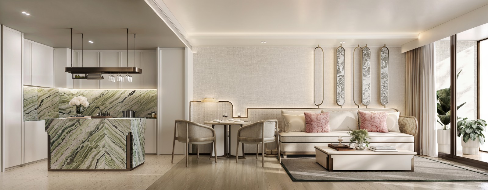 Interior view of Large One Bedroom Apartment for Sale at Intercontinental Residence Phuket, Kamala Beach