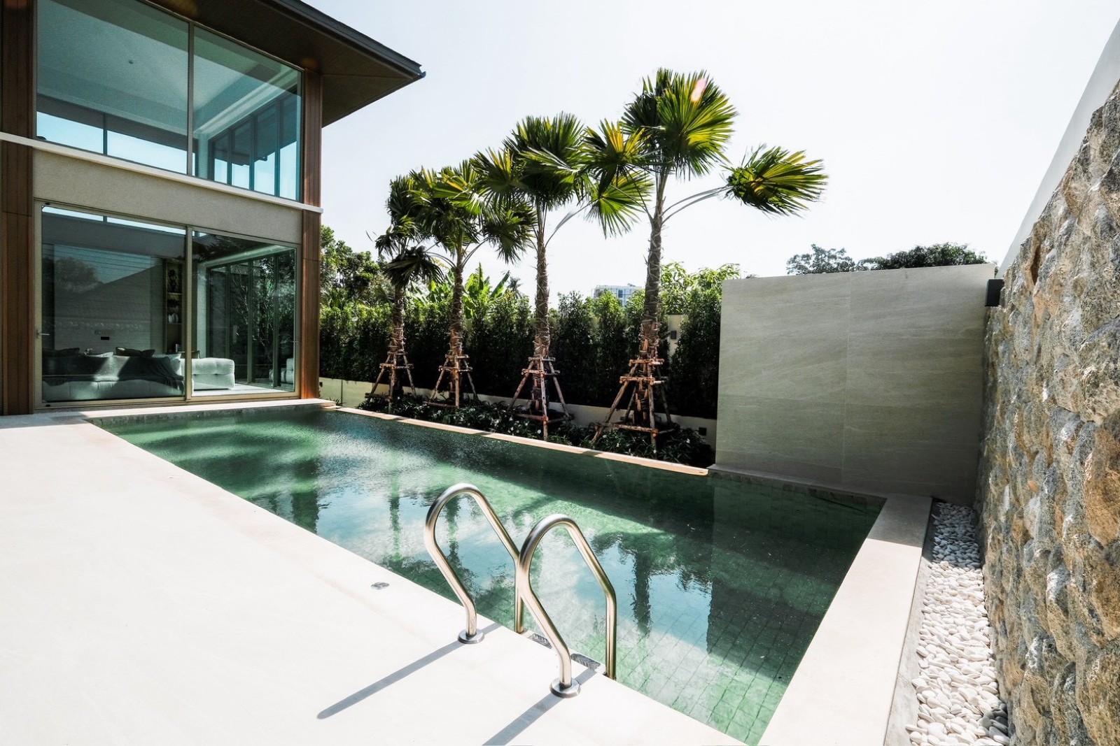 Exterior view of Luxurious 4 Bed Salila Sol Pool Villa - Walking Distance to Boat Avenue - Type A