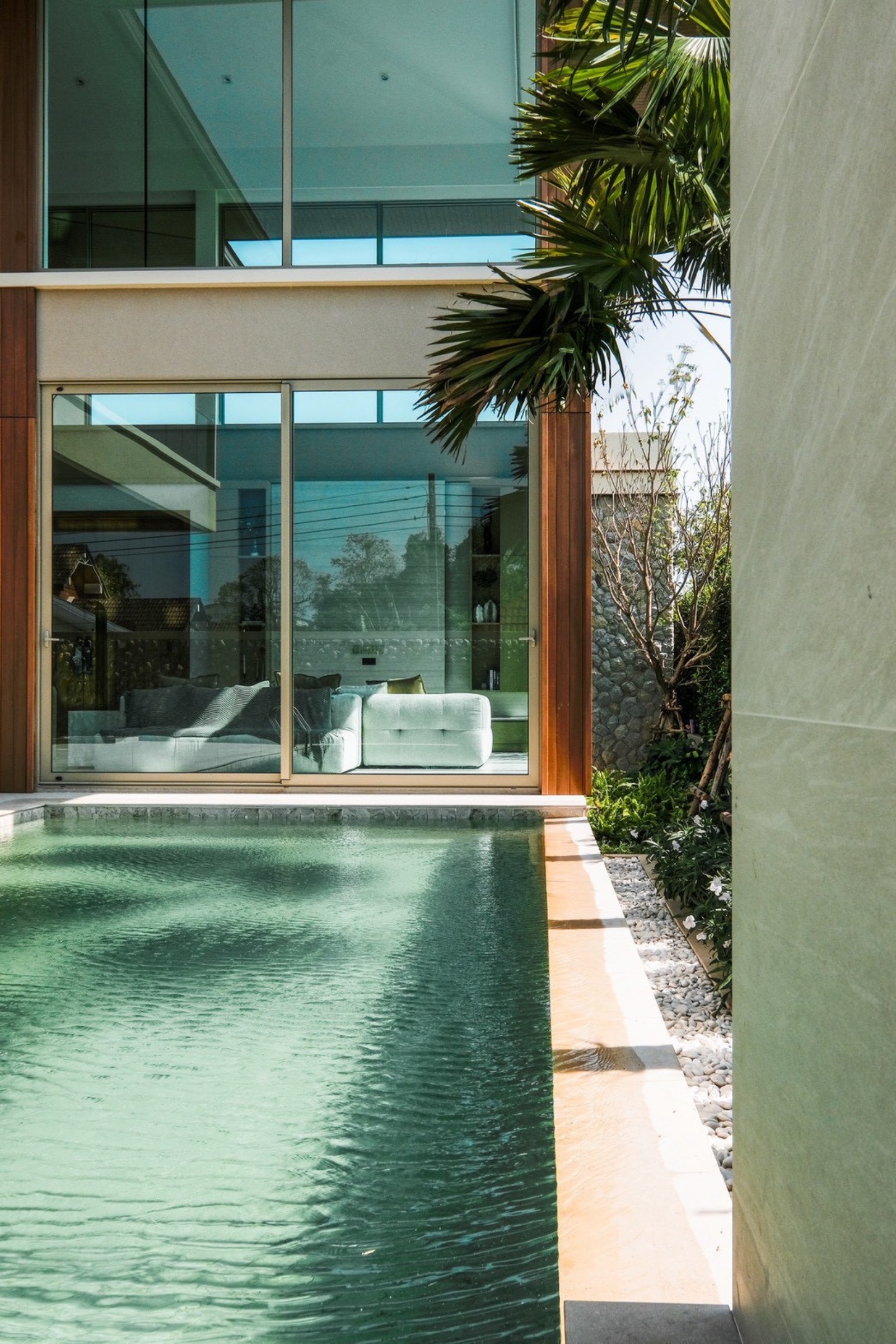Exterior view of Luxurious 4 Bed Salila Sol Pool Villa - Walking Distance to Boat Avenue - Type A
