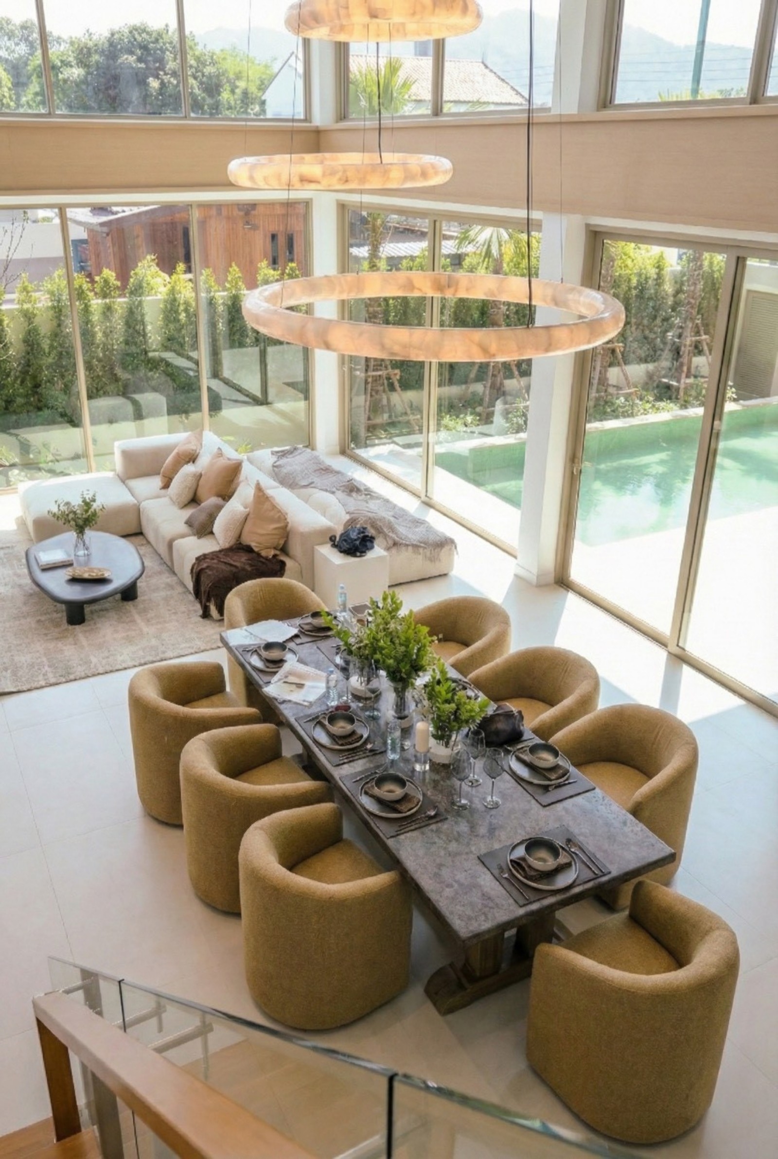 Exterior view of Luxurious 4 Bed Salila Sol Pool Villa - Walking Distance to Boat Avenue - Type A