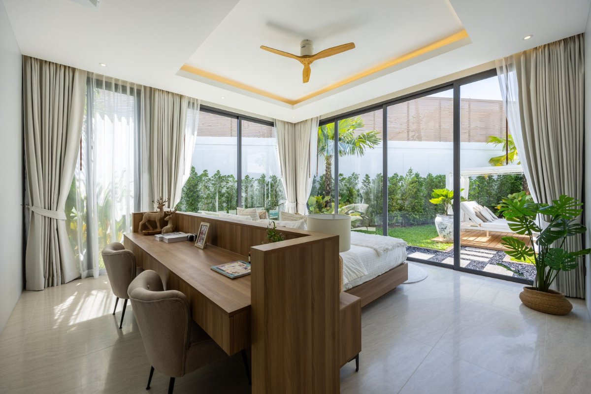 Interior view of Mouana Residences Phase 2 - Ko Kaeo 4-Bedroom Villa for Sale - Type D1
