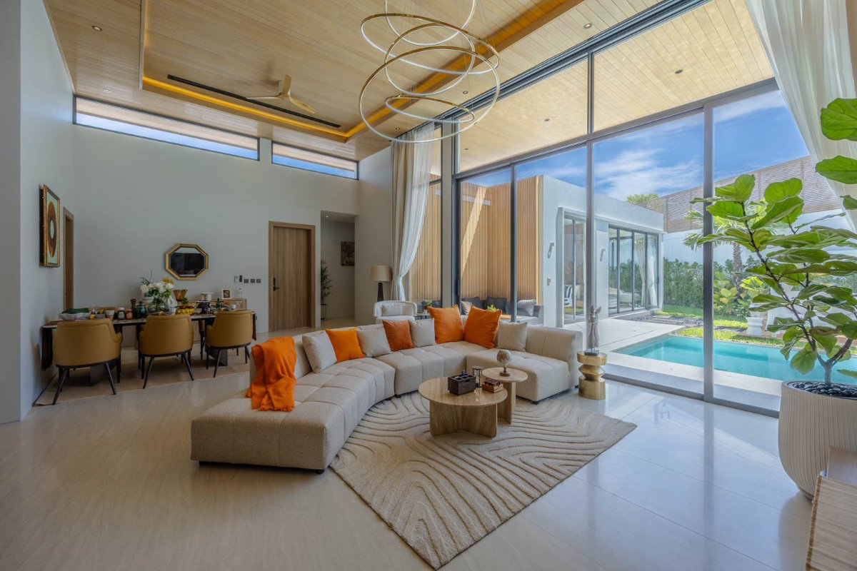 Interior view of Mouana Residences Phase 2 - Ko Kaeo 4-Bedroom Villa for Sale - Type D1