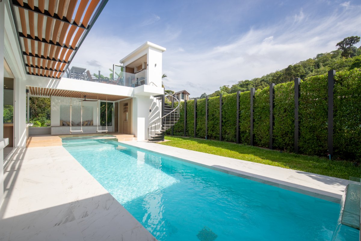 Interior view of Modern 4 Bedroom Pool Villa with Roof Terrace in Kamala Garden Views Phuket
