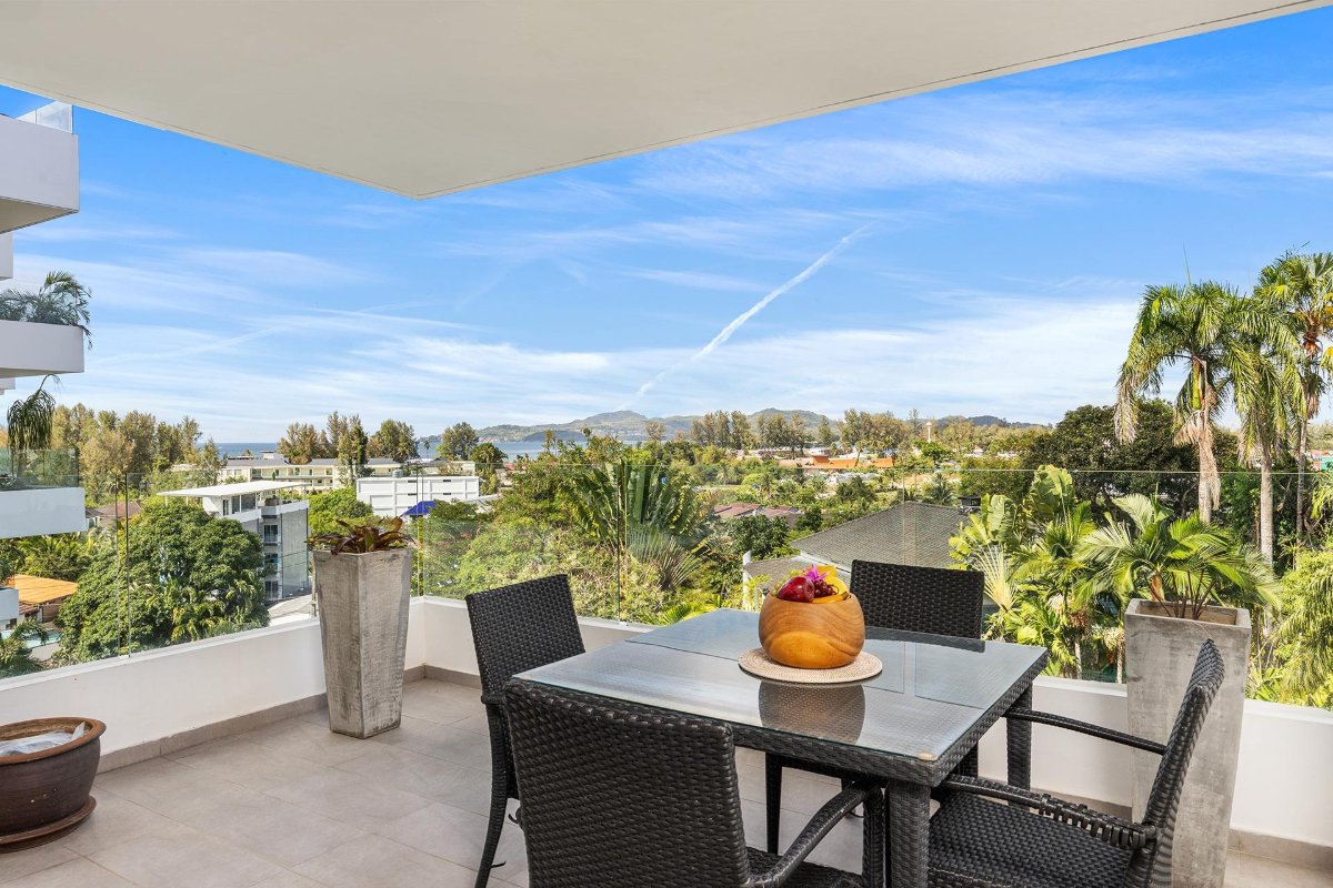 Interior view of Sea View Phuket Sansuri Foreign Freehold 2-Bedroom Condo for Sale