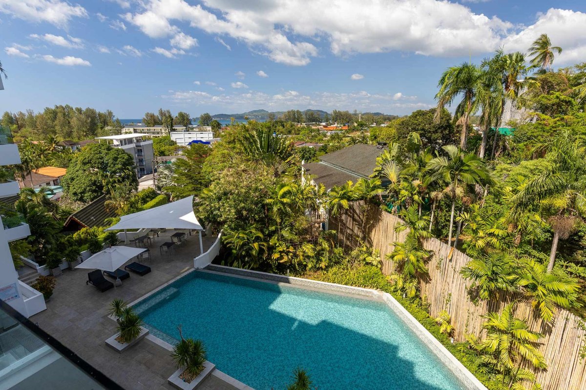Interior view of Sea View Phuket Sansuri Foreign Freehold 2-Bedroom Condo for Sale