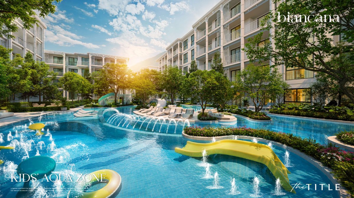 Interior view of Two Bedroom Apartment for Sale at Biancana Surin, Walking Distance to the Beach