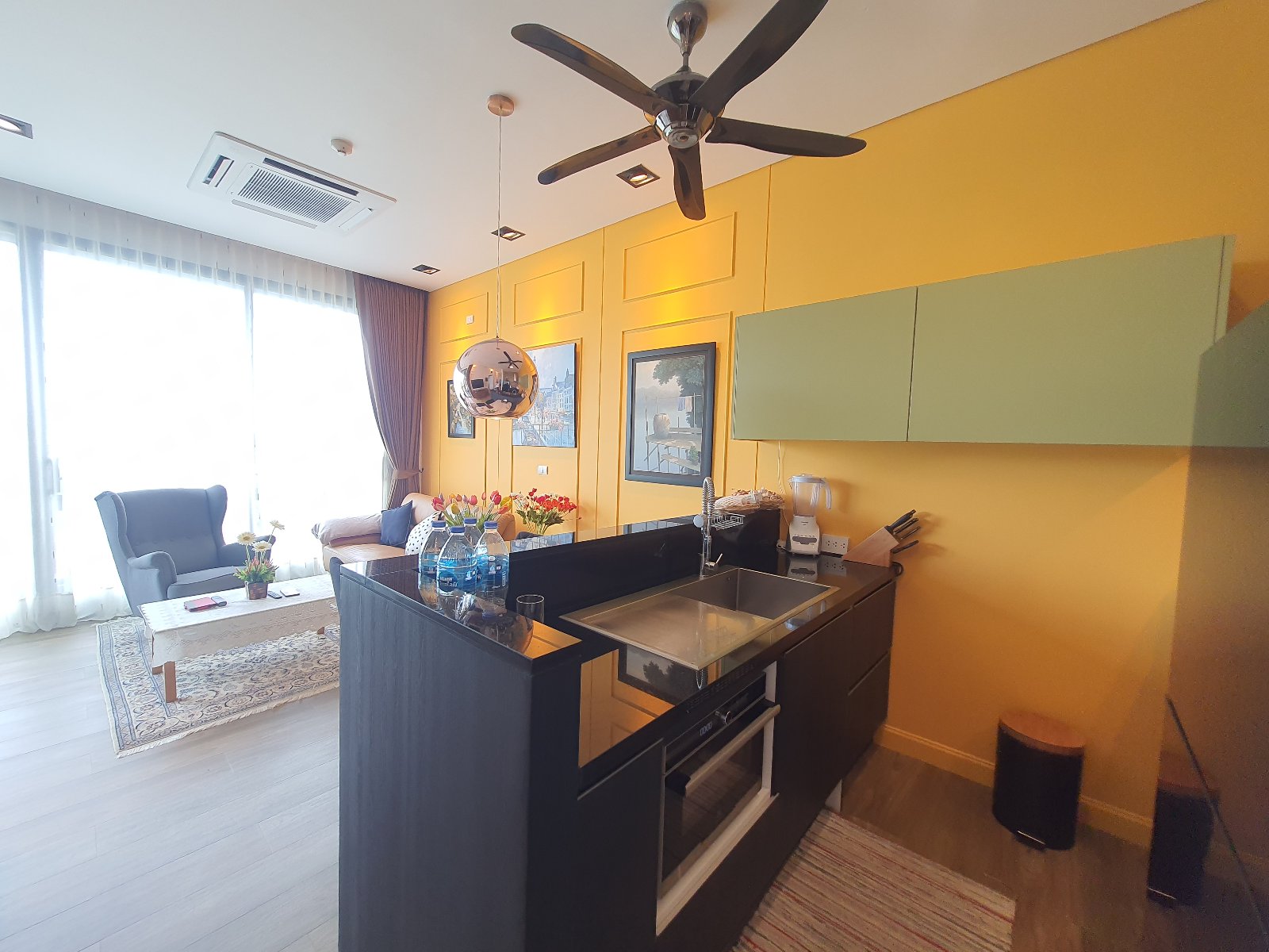 Interior view of 2 Bedroom Sea View Apartment for Sale at Saturdays Condo, Rawai - B4268-9