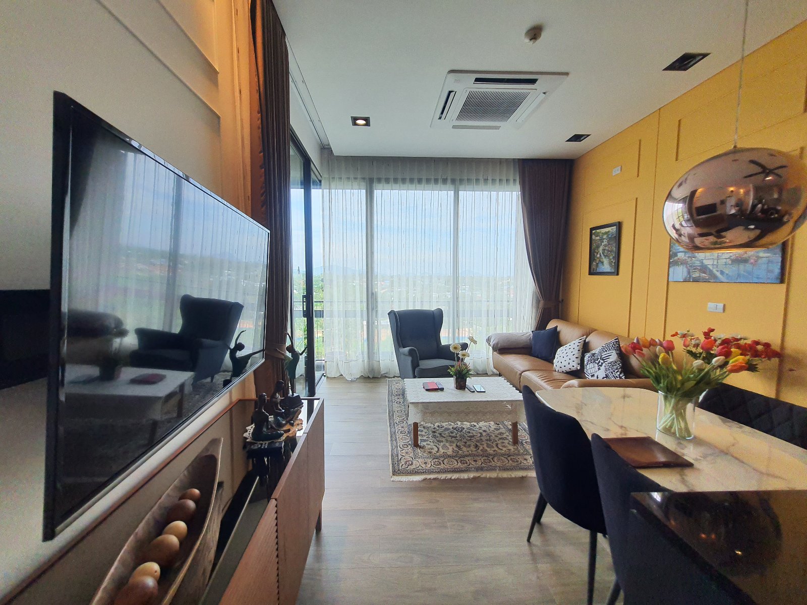 Interior view of 2 Bedroom Sea View Apartment for Sale at Saturdays Condo, Rawai - B4268-9
