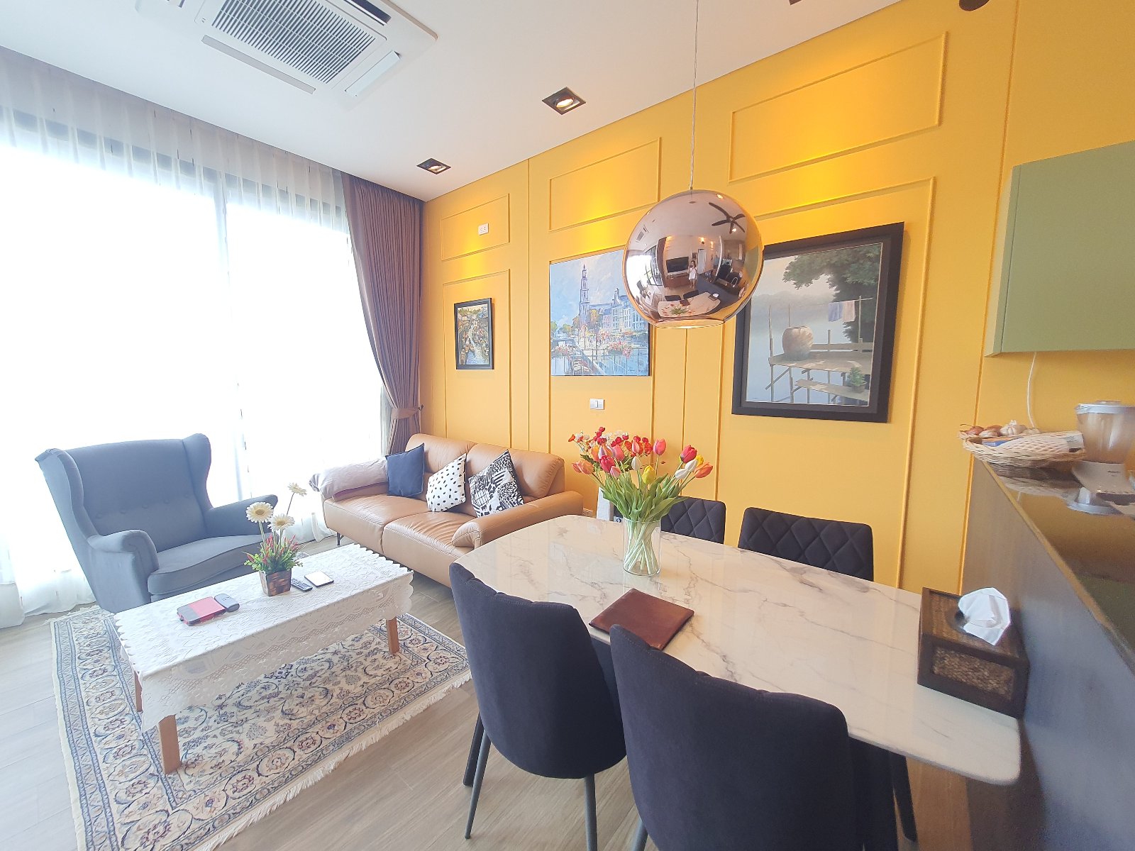 Interior view of 2 Bedroom Sea View Apartment for Sale at Saturdays Condo, Rawai - B4268-9