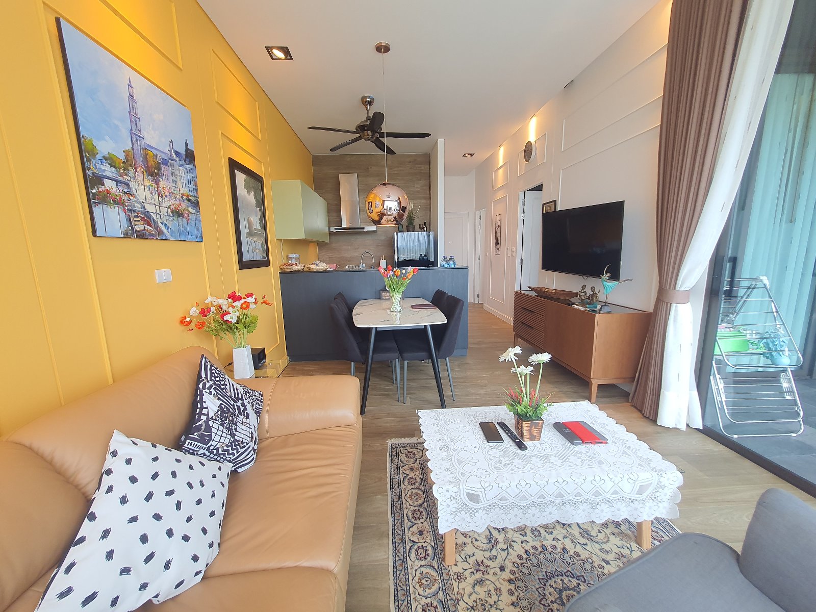 Interior view of 2 Bedroom Sea View Apartment for Sale at Saturdays Condo, Rawai - B4268-9