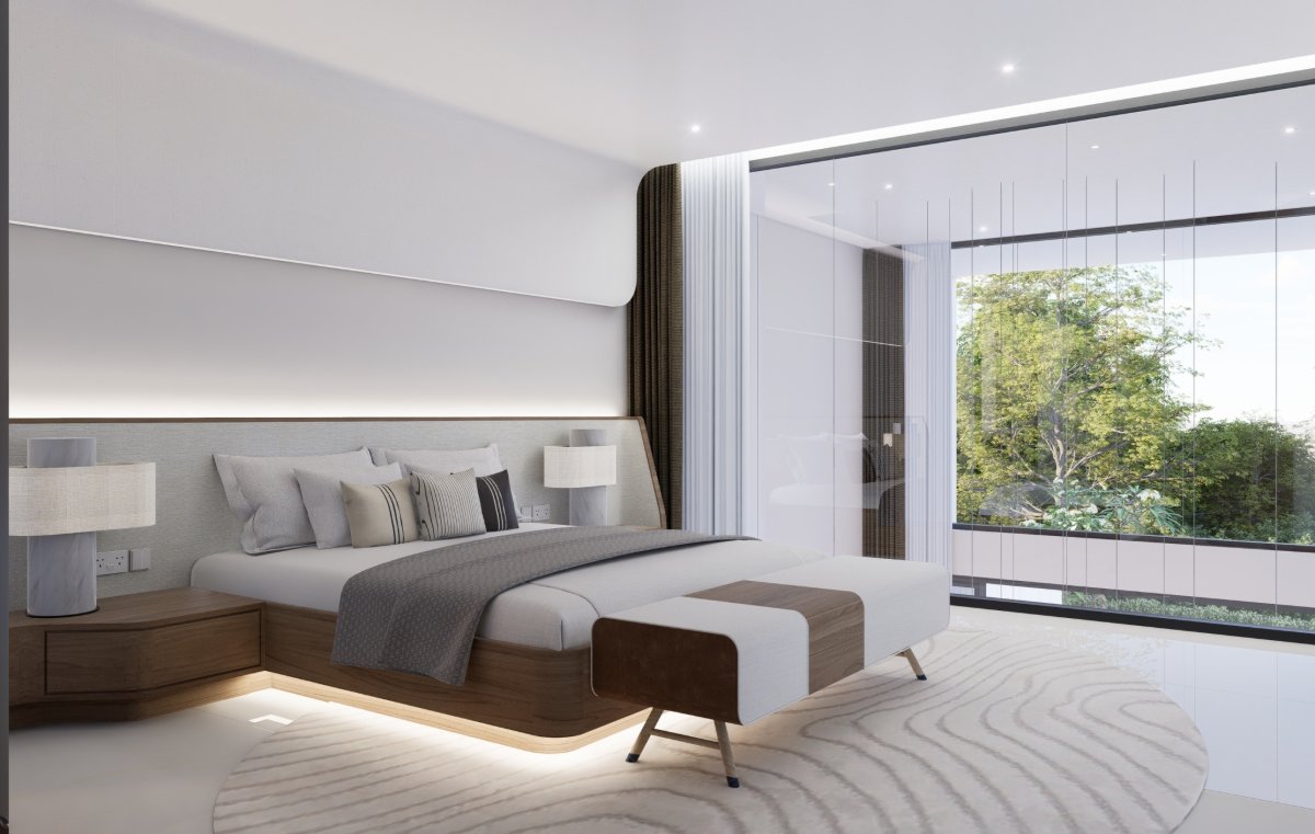 Interior view of 2 Bedroom Duplex Apartment for Sale at Sole Mio Residences, Bangtao