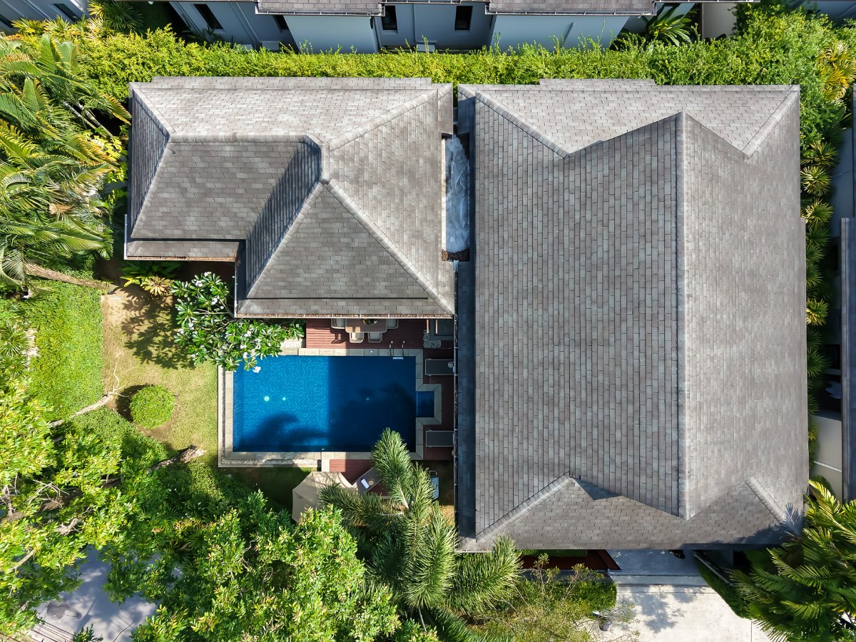 Exterior view of Tanode Estate Pool Villa for Sale - Luxury 3-Bed Home & Investment Opportunity