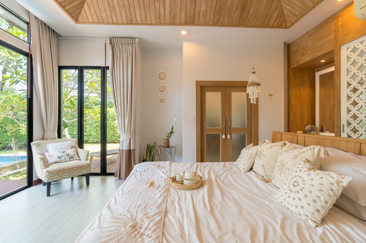 Exterior view of Tanode Estate Pool Villa for Sale - Luxury 3-Bed Home & Investment Opportunity