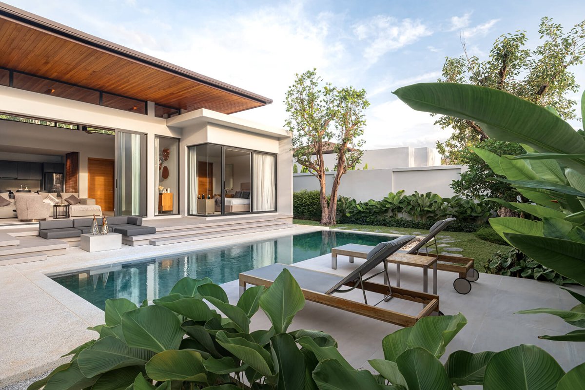 Interior view of 4 Bedroom Modern Loft Style Botanica Four Seasons Villa for Sale at Autumn Zone - Type C