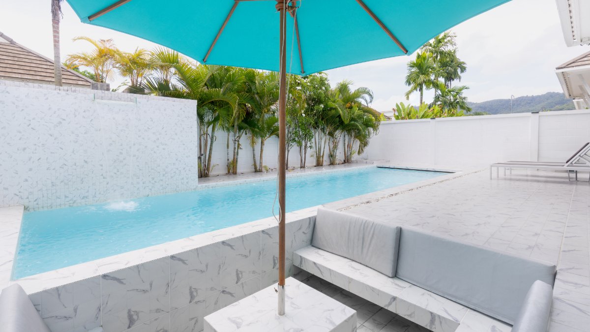 Interior view of Modern 3-Bedroom Phuket VIlla for Sale in Kamala Garden View