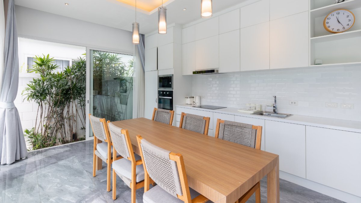Interior view of Modern 3-Bedroom Phuket VIlla for Sale in Kamala Garden View