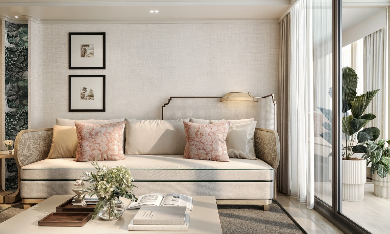 Interior view of 2 Bedroom Apartment with a Private Pool for Sale at Intercontinental Residence Phuket, Kamala Beach