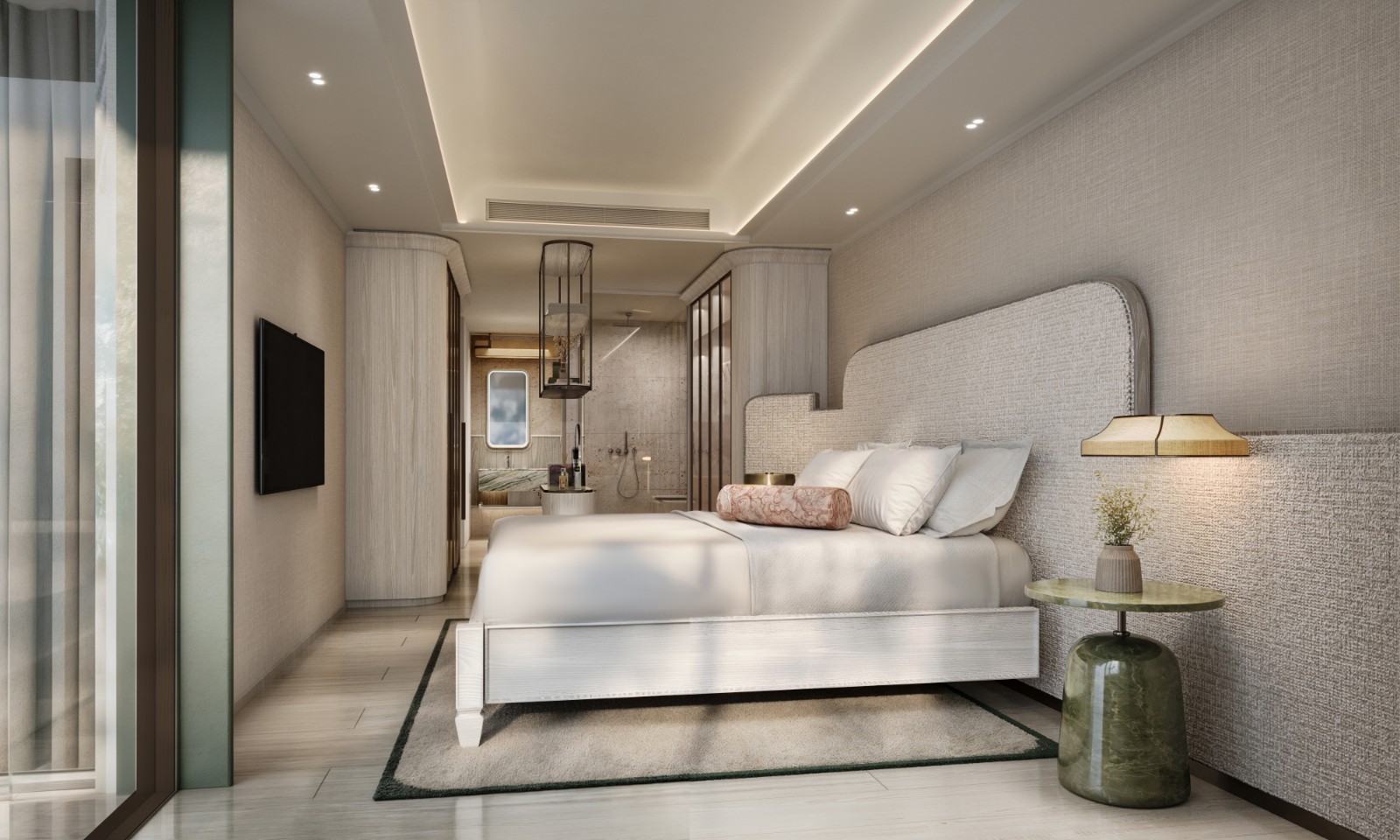 Interior view of 2 Bedroom Apartment with a Private Pool for Sale at Intercontinental Residence Phuket, Kamala Beach