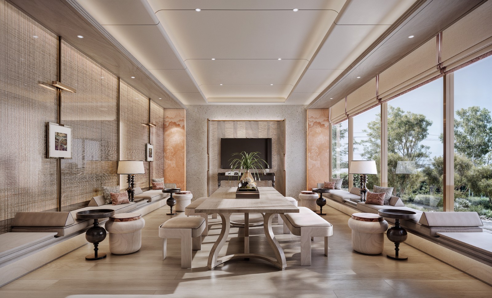 Interior view of 2 Bedroom Apartment with a Private Pool for Sale at Intercontinental Residence Phuket, Kamala Beach