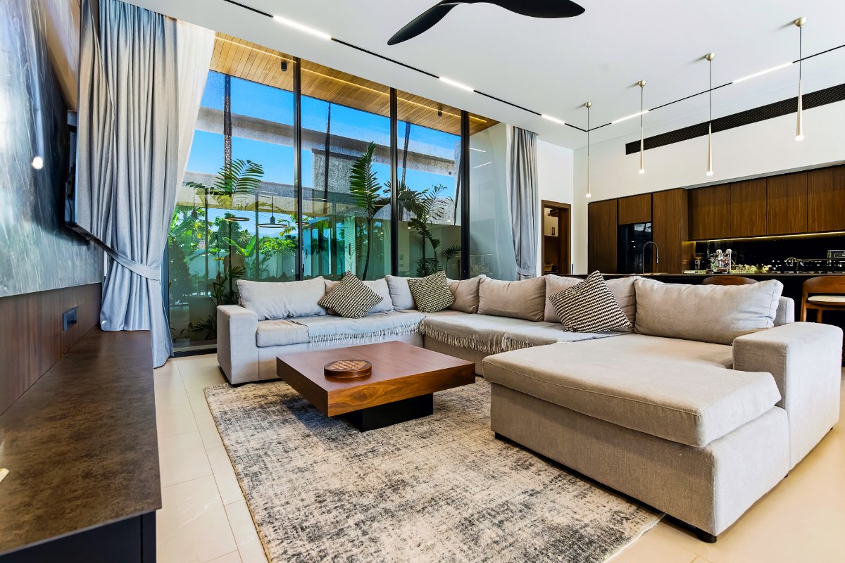 Interior view of Sunti Villas Phuket – Exclusive 5-Bedroom Luxury Pool Villas with Rental Potential