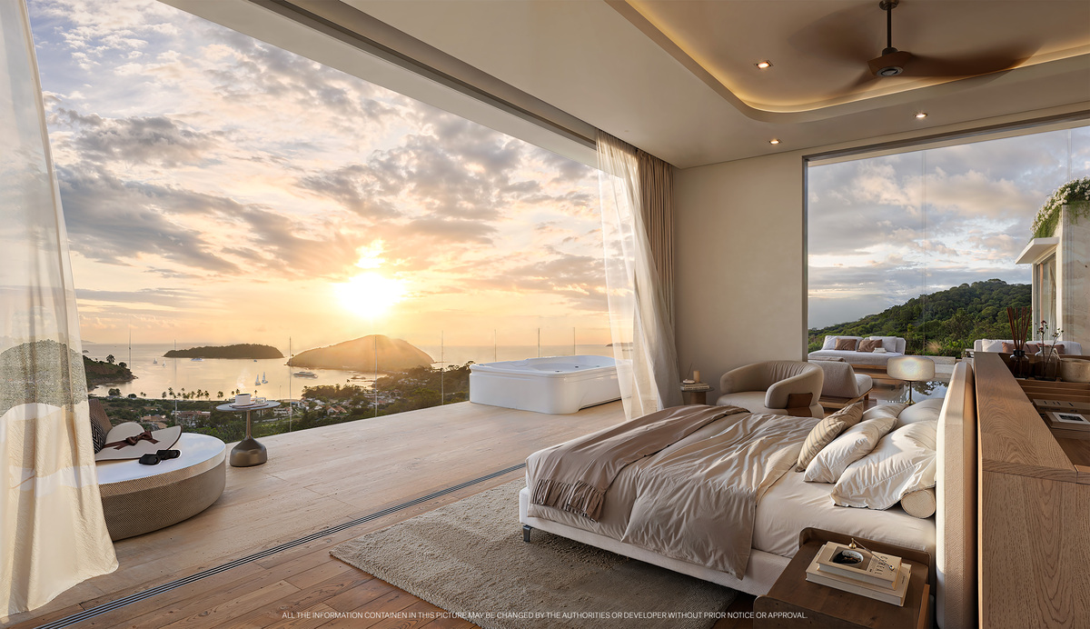 Exterior view of Ultra Luxurious Ocean View Pool Villas for Sale at Garden Atlas Bayview