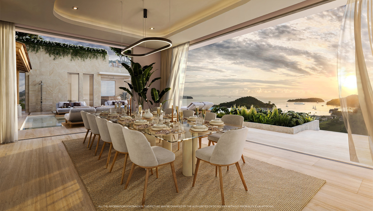 Exterior view of Ultra Luxurious Ocean View Pool Villas for Sale at Garden Atlas Bayview