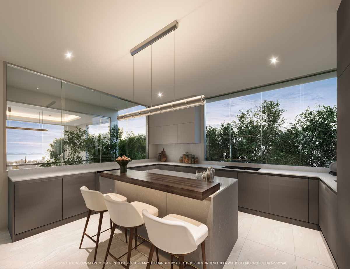 Exterior view of Ultra Luxurious Ocean View Pool Villas for Sale at Garden Atlas Bayview