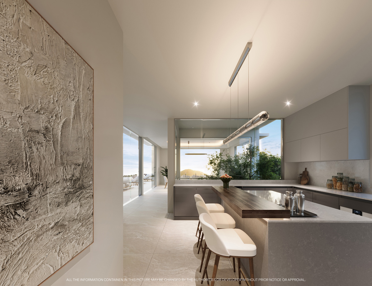 Exterior view of Ultra Luxurious Ocean View Pool Villas for Sale at Garden Atlas Bayview
