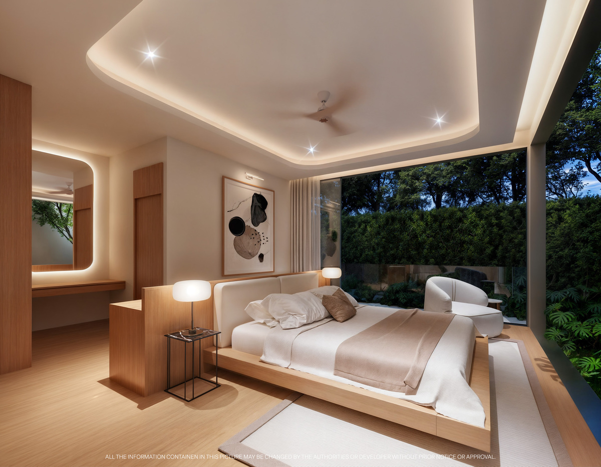 Exterior view of Ultra Luxurious Ocean View Pool Villas for Sale at Garden Atlas Bayview