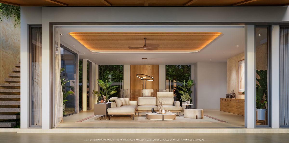 Exterior view of Ultra Luxurious Ocean View Pool Villas for Sale at Garden Atlas Bayview