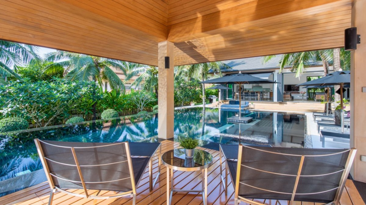 Interior view of Exquisite 5-Bedroom Pool Villa with Large Garden in Rawai on Massive Plot