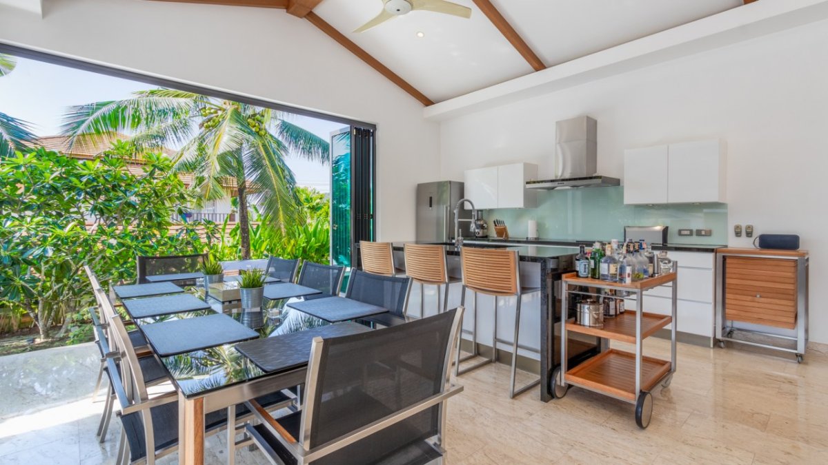 Interior view of Exquisite 5-Bedroom Pool Villa with Large Garden in Rawai on Massive Plot